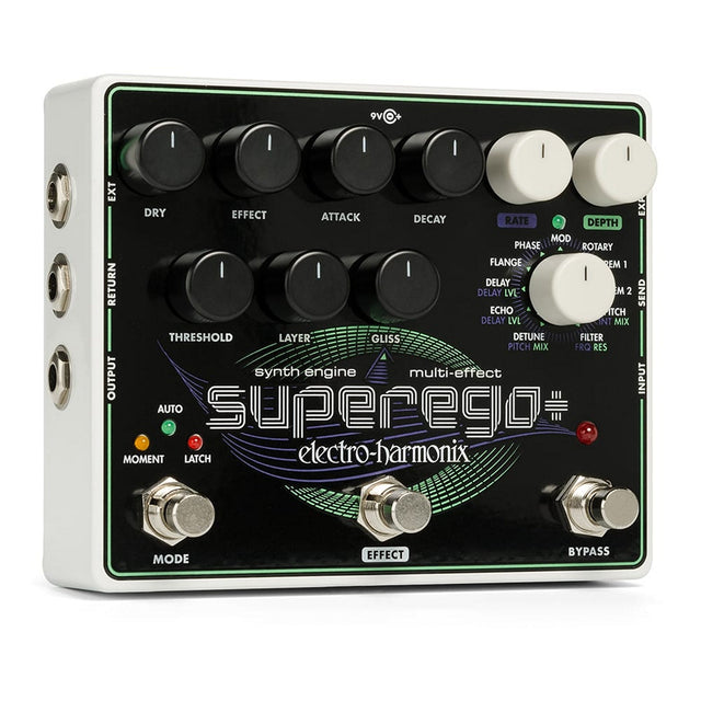 Electro-Harmonix SUPEREGO + Synth Engine/Multi Effects Pedal