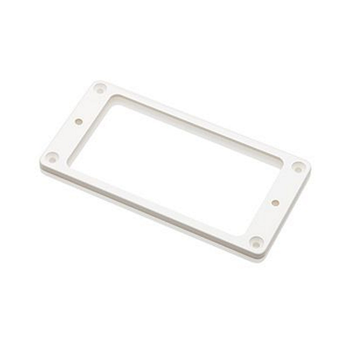 EMG Flat 6 Thin 0.125-Inch Pickup Mounting Ring - White