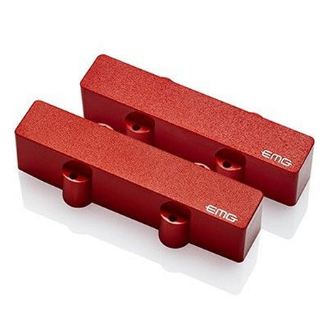 EMG J5 Set 5-String Jazz Active Bass Pickup - Red - accessories
