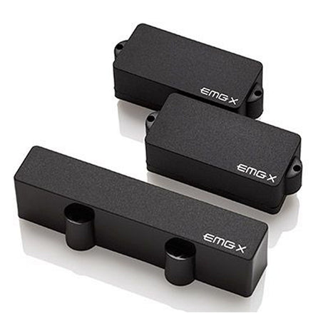 EMG PJX Set Active Bass Pickup - Black - accessories