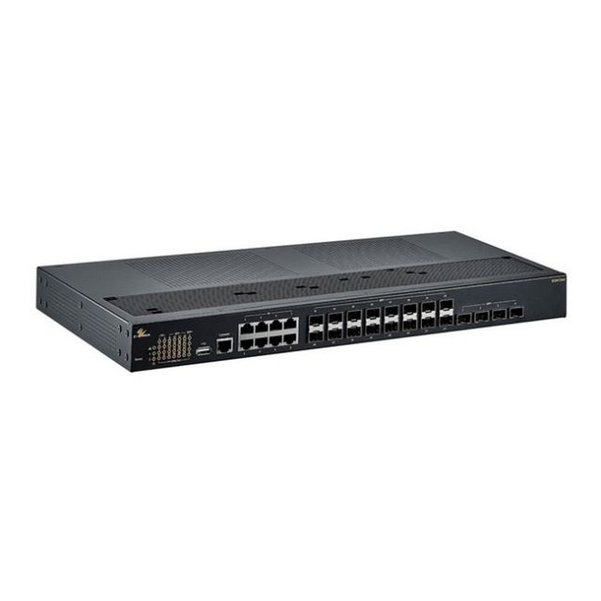 EtherWAN EG97244-4VCR 24-Port Gigabit and 4-port 1G/10G SFP + Hardened Managed Layer 3 Switch
