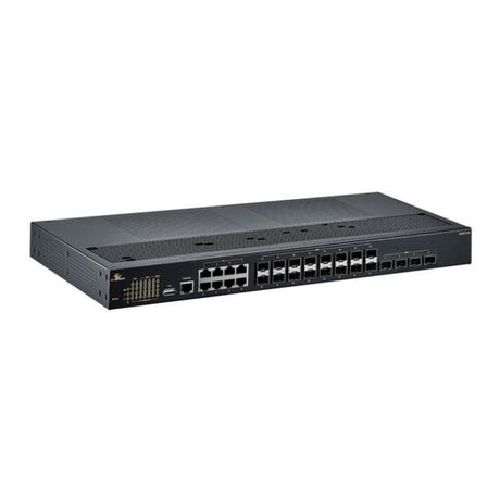 EtherWAN EG97244-4VCR 24-Port Gigabit and 4-port 1G/10G SFP + Hardened Managed Layer 3 Switch