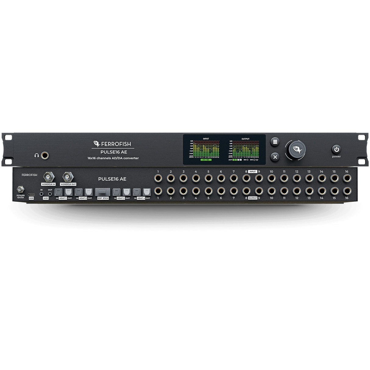 Ferrofish Pulse16 AE 16-Channel AD/DA Converter with ADAT
