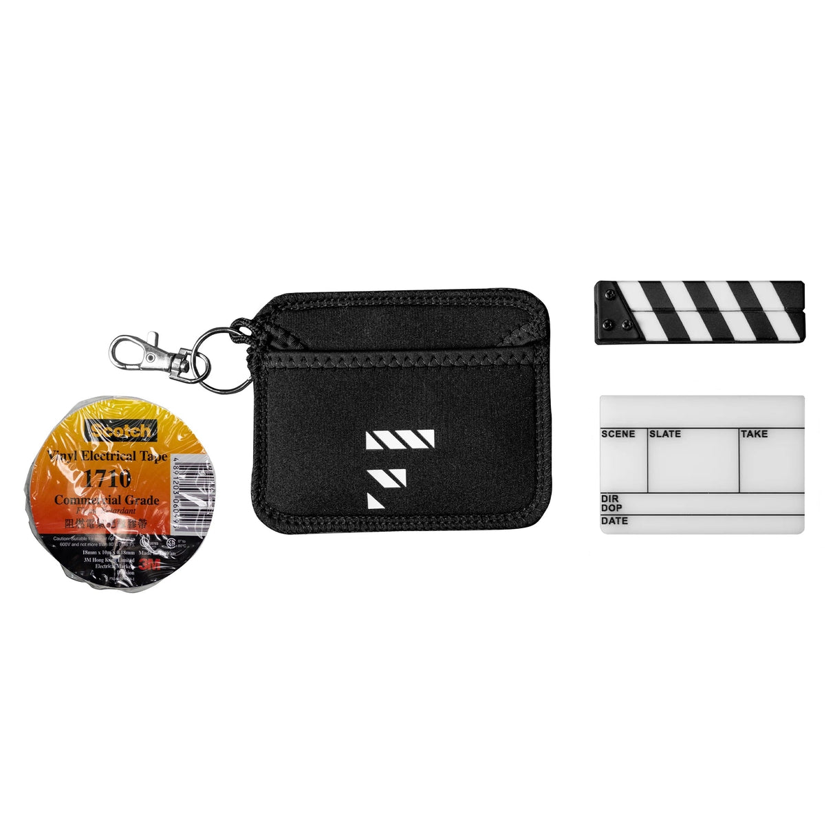 Filmsticks Premium Quality Clapperboard Kit - Nano, 3’’ x 2.76’’