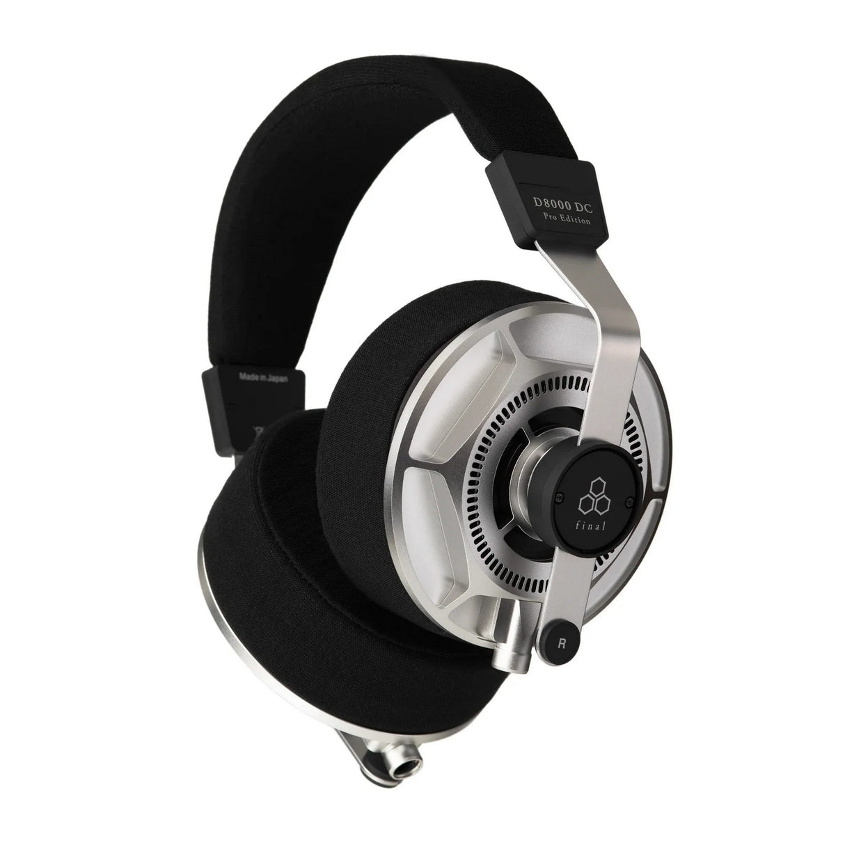 Final Audio D8000 DC Pro Edition Semi-Open Back Planar Magnetic Headphones, Silver