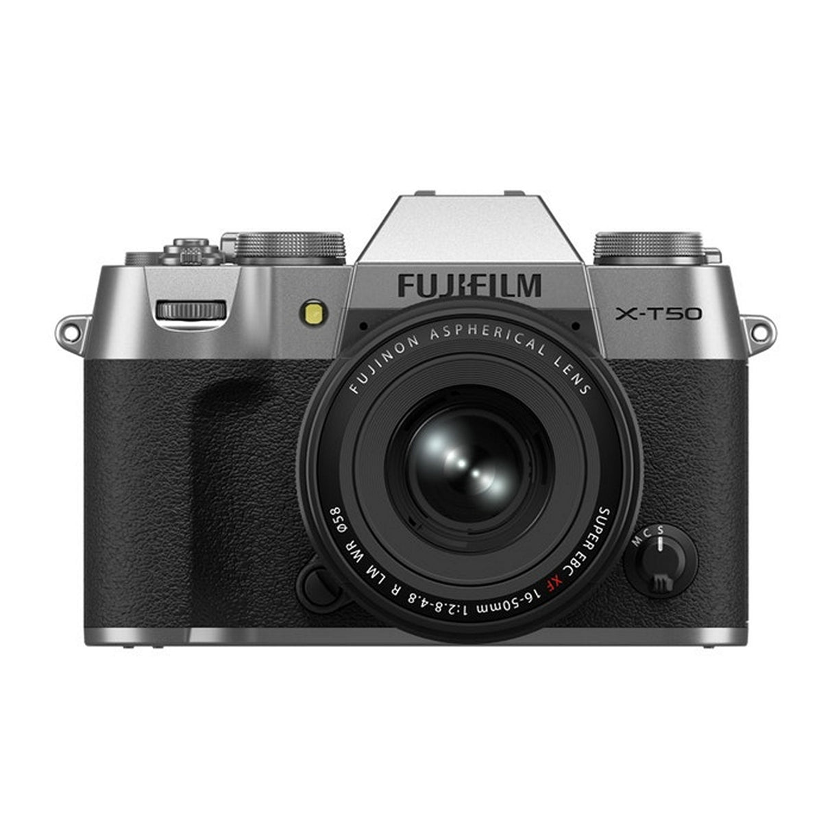 Fujifilm X-T50 Mirrorless Digital Camera with XF16-50MMF2.8-4.8 R LM WR Lens Kit - Silver