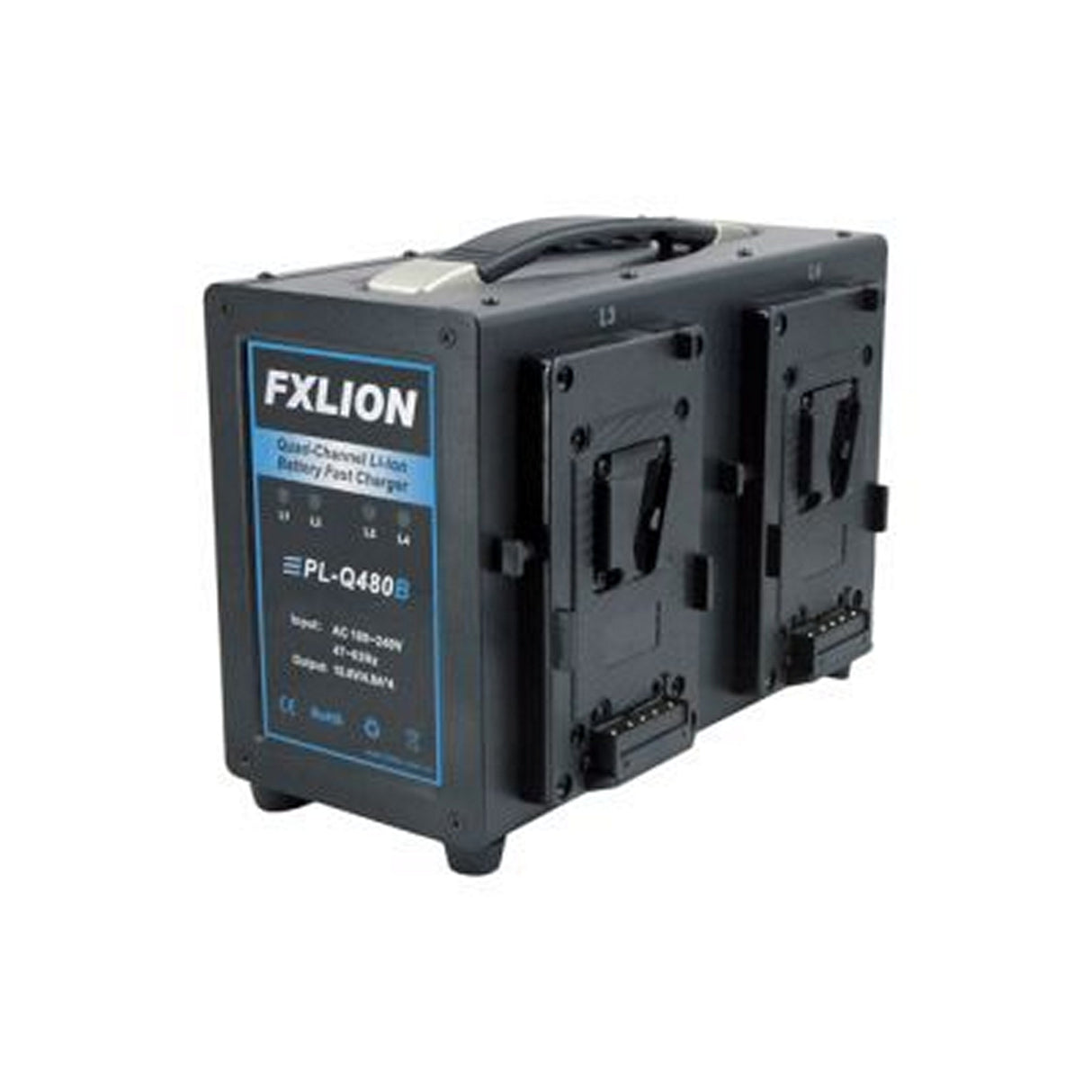 Fxlion Quad-Channel V-Mount Professional Fast Charger