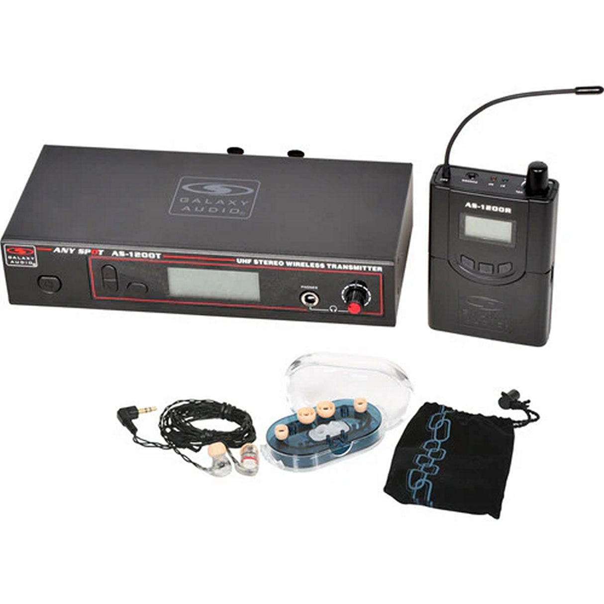 Galaxy Audio AS-1206 Wireless In-Ear Monitor System N 518–542 MHz
