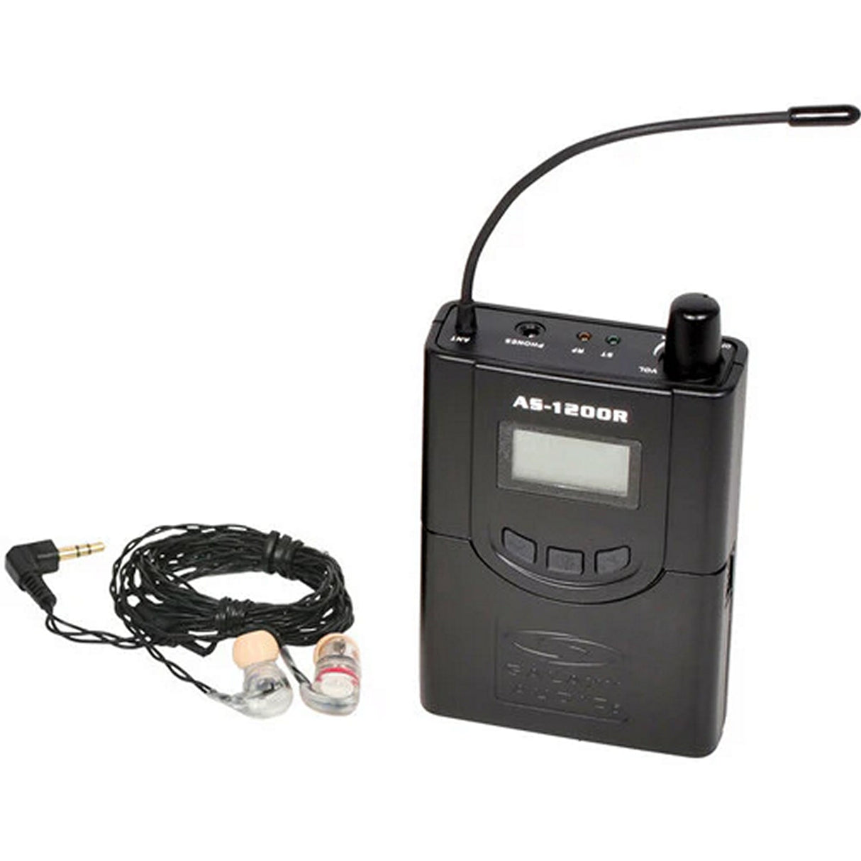 Galaxy Audio AS-1206RN Wireless In-Ear Monitor Receiver N 518–542 MHz