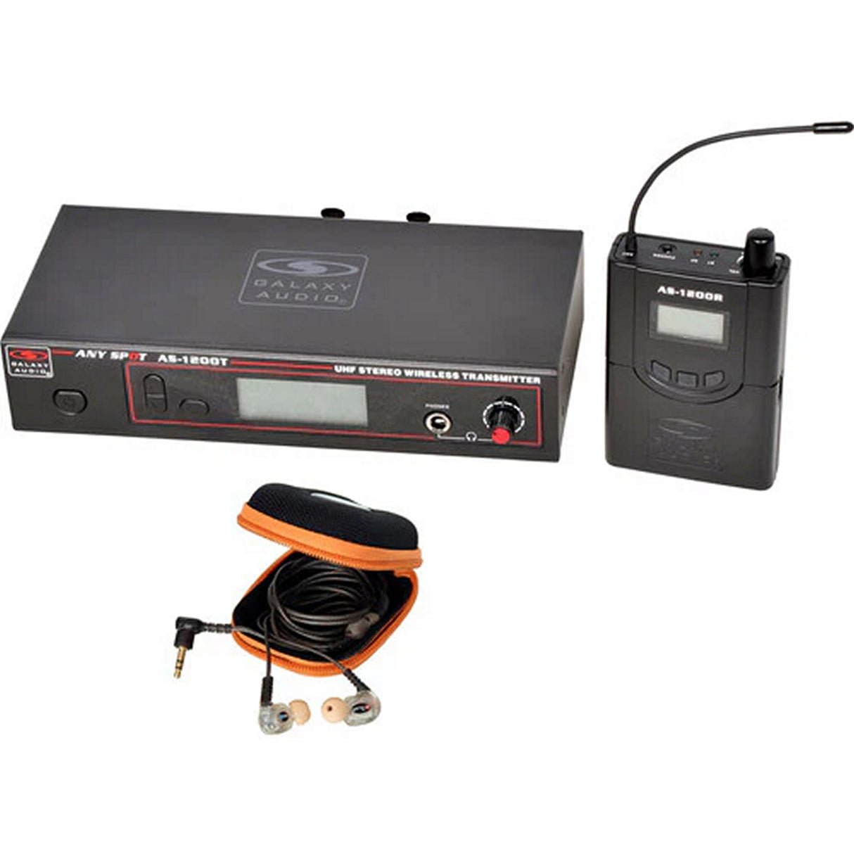 Galaxy Audio AS-1210 Wireless In-Ear Monitor System P4 470–494 MHz