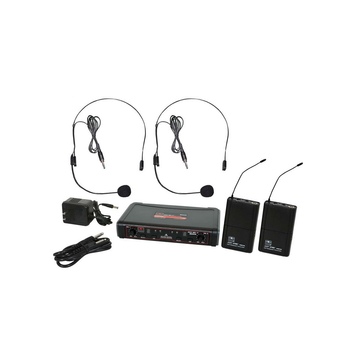 Galaxy Audio EDXR/38SS Dual Headset Wireless Microphone System