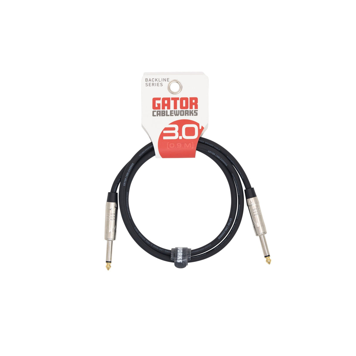 Gator Backline Series TS Speaker Cable 3-Foot