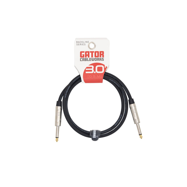 Gator Backline Series TS Speaker Cable 3-Foot