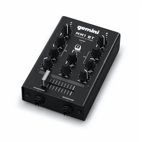 Gemini MM1BT 2 Channel DJ Mixer with Bluetooth Input (Used) - used