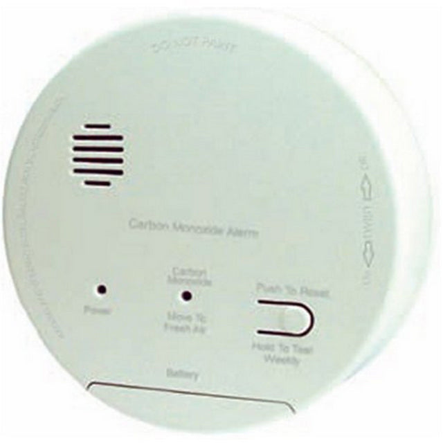 Gentex Electrochemical Sensor Carbon Monoxide Alarm 120VAC/9VDC - Hardwired Carbon Monoxide Alarm, Standard