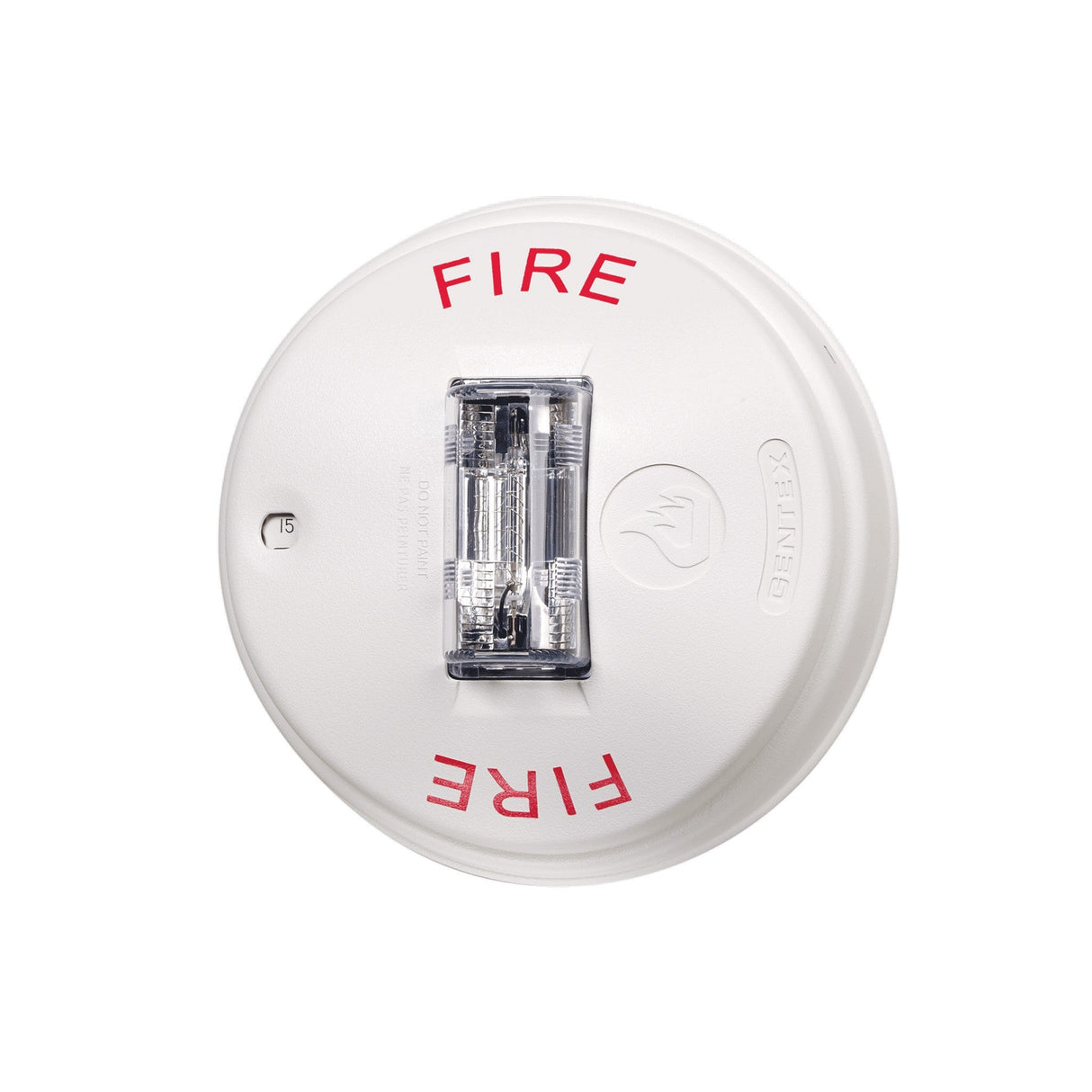 Gentex Commander4 Series Evacuation Strobe and Horn/Strobe White - Ceiling Mount