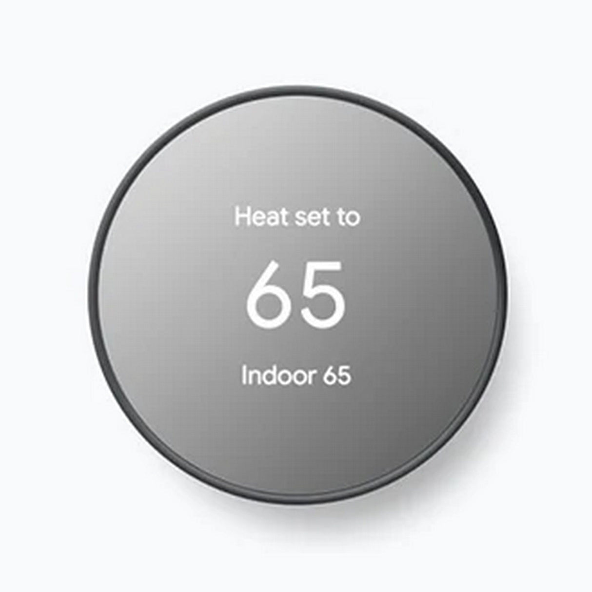 Google Nest Thermostat Smart Programmable - Charcoal