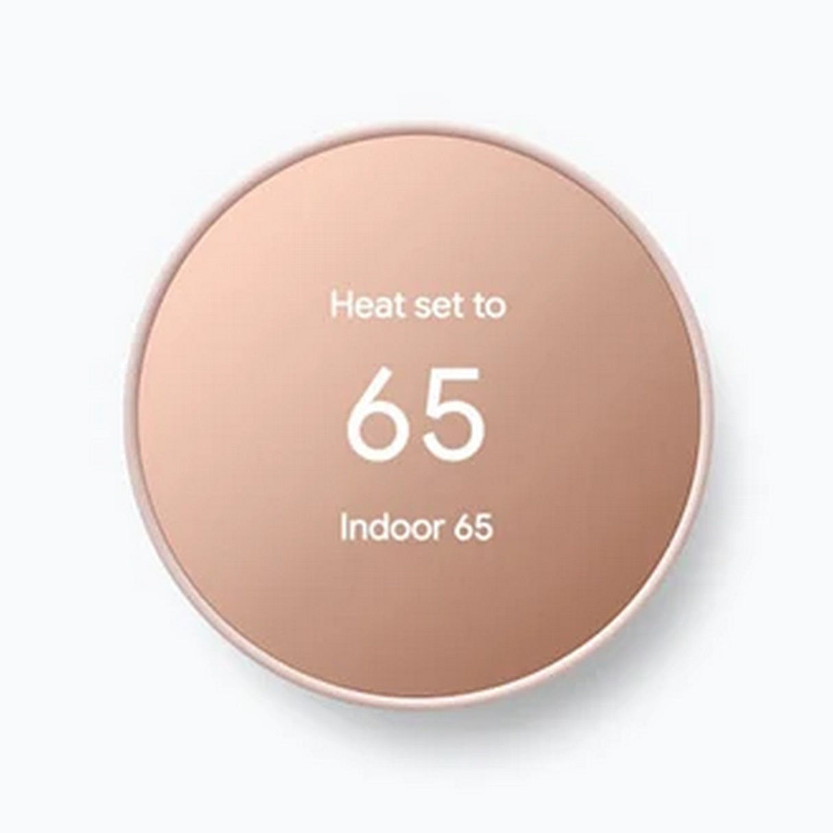 Google Nest Thermostat Smart Programmable - Sand