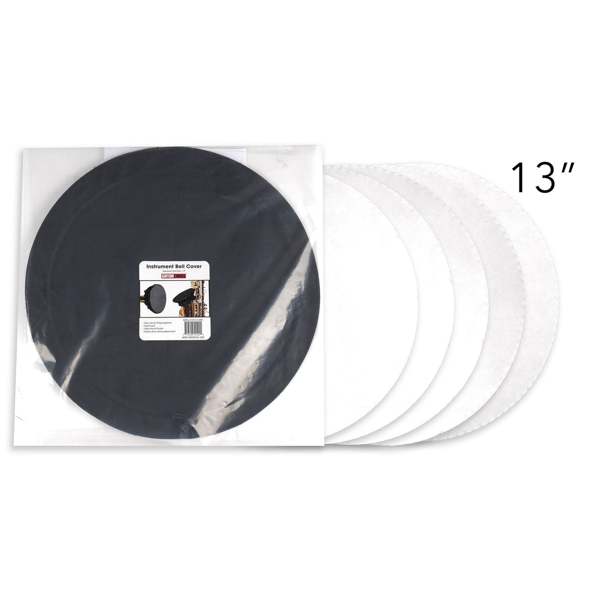 Gator GBELLCVR1213FILTER 5 Pack of 13-Inch MERV 13 Filters for GBELLCVR1213BK