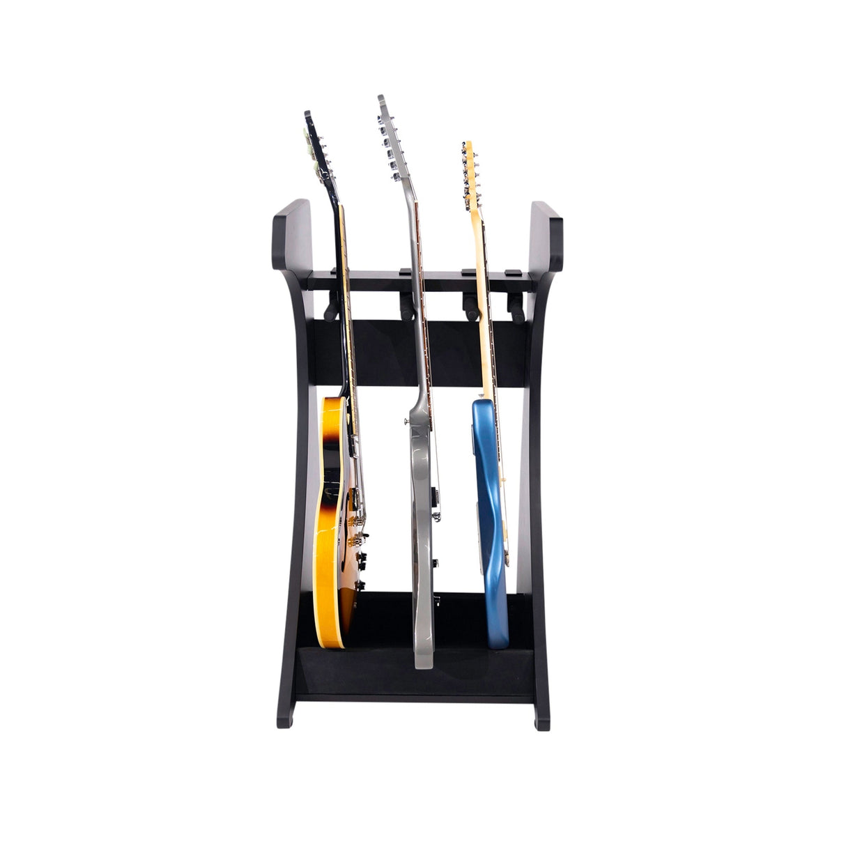 Gator GFW-ELITEGTR3RK-BLK Frameworks Elite Series 3/4-Space Guitar and Instrument Case Combo Rack Black - accessories