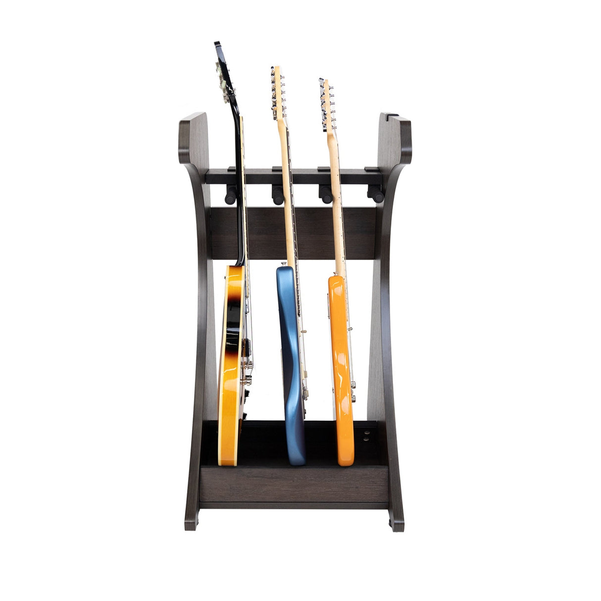 Gator GFW-ELITEGTR3RK-BRN Frameworks Elite Series 3/4-Space Guitar and Instrument Case Combo Rack Brown - accessories