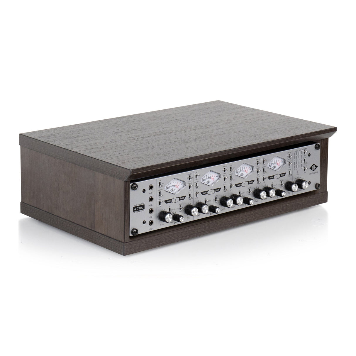 Gator GFW-ELITERK-2U-BRN Elite Series Furniture Desktop 2U Studio Rack Brown