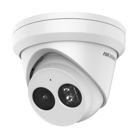 Hikvision DS-2CD2343G2-IU AcuSense 4MP Turret IP Camera 2.8mm Fixed Lens White