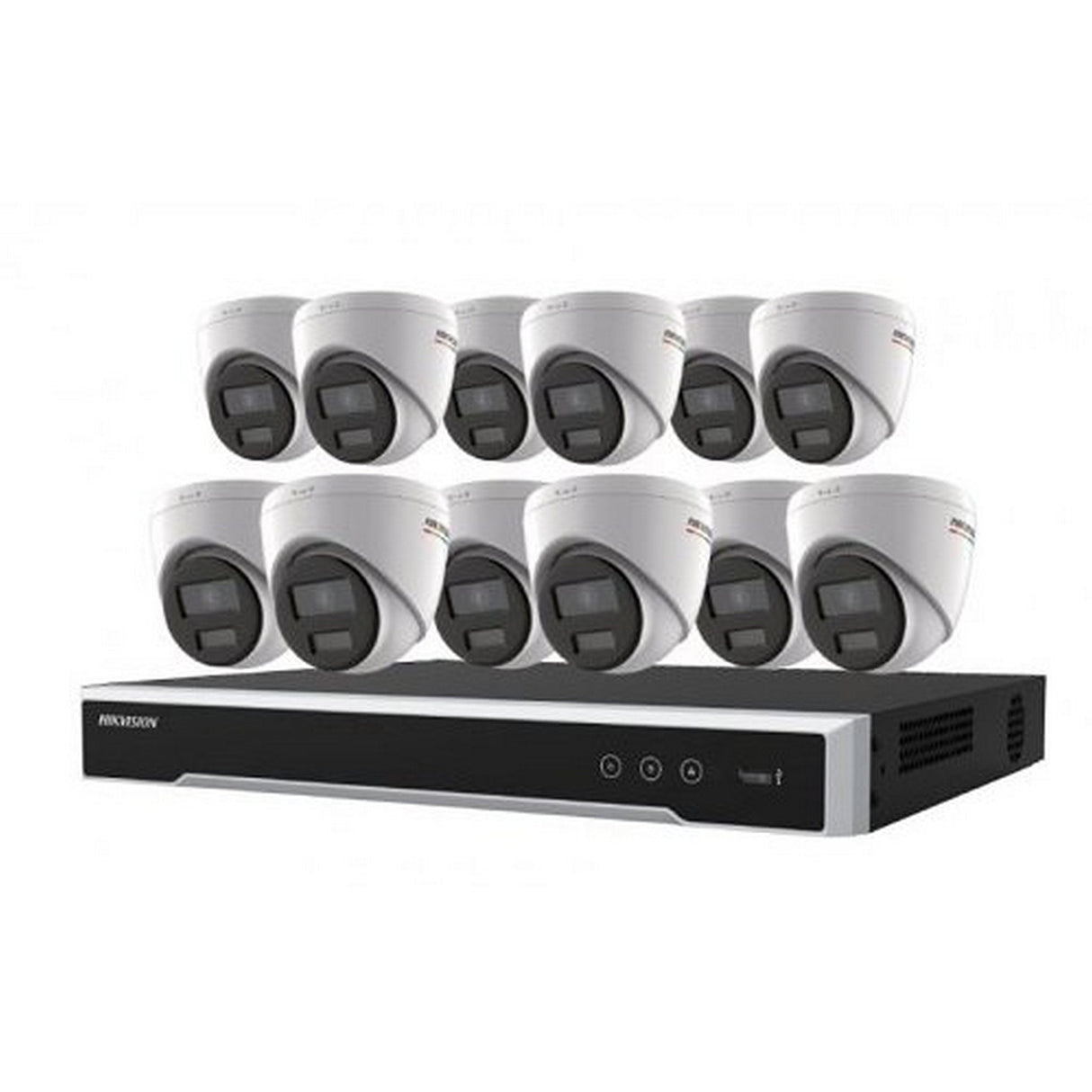 Hikvision EKI-K164T412C 13-Piece IP Video Surveillance Kit Value Express ColorVu Series
