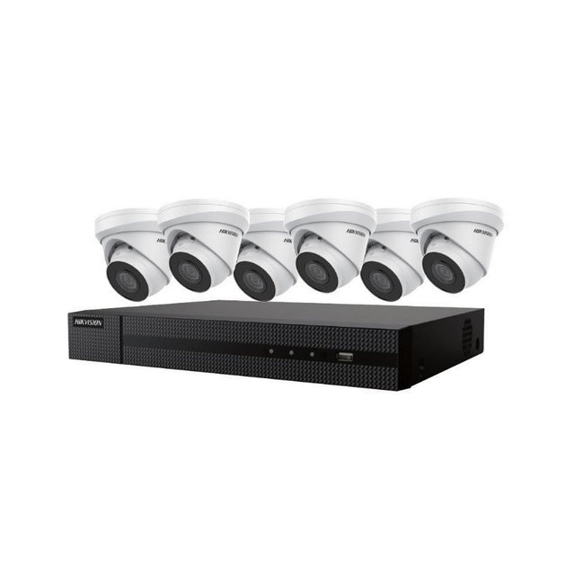 Hikvision EKI-K82T46 Value Express 7-Piece Kit with 4MP Cameras 2.8mm Lens