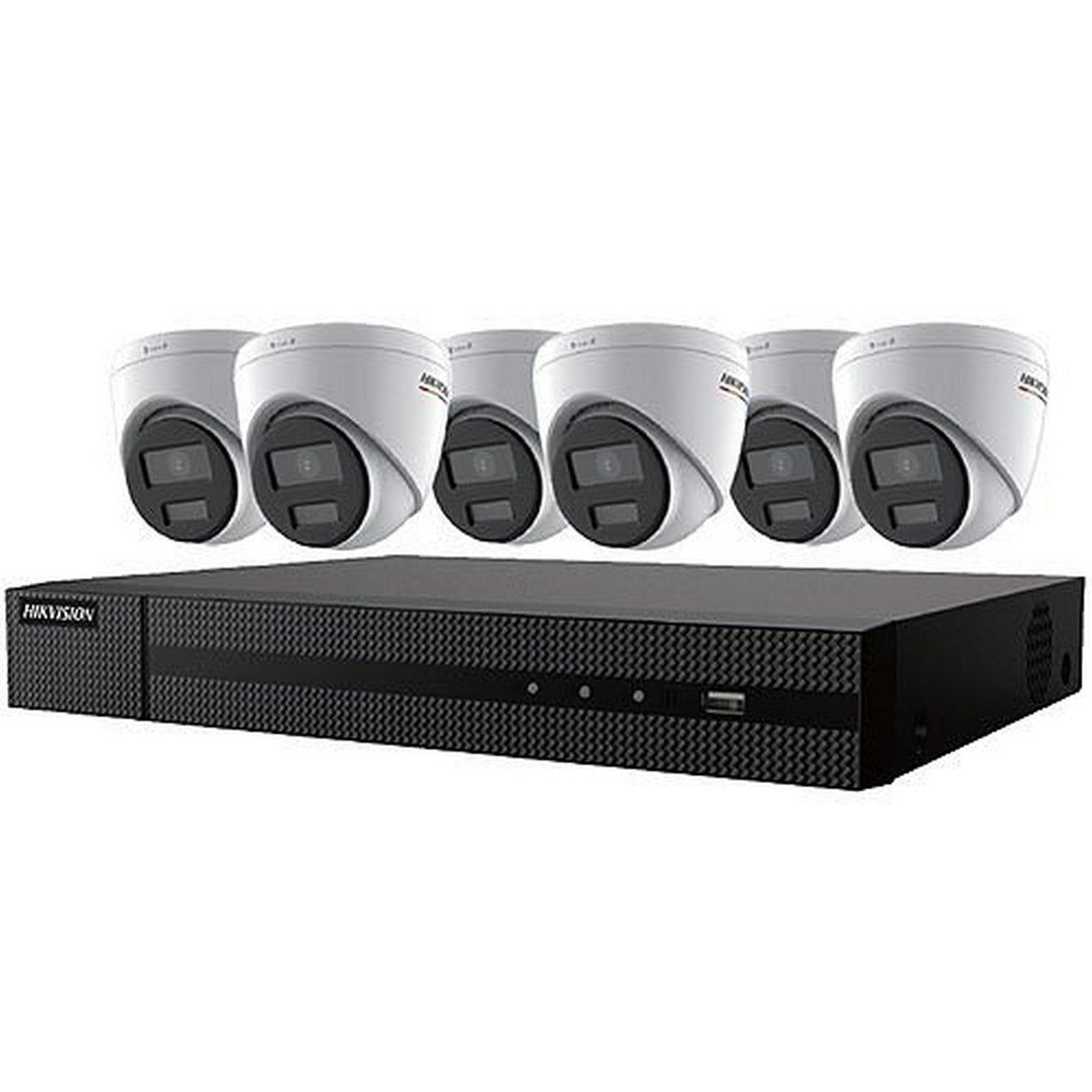 Hikvision EKI-K82T46C ColorVu 7-Piece IP Video Surveillance Kit