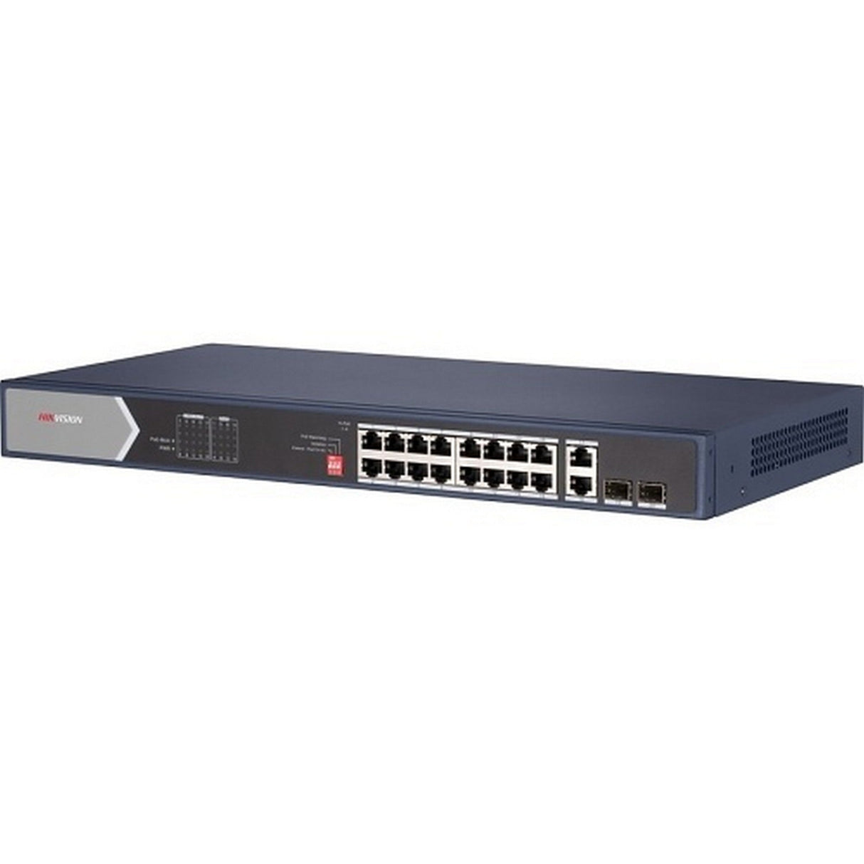 Hikvision Unmanaged Gigabit PoE Switch, 10Gbps, Blue