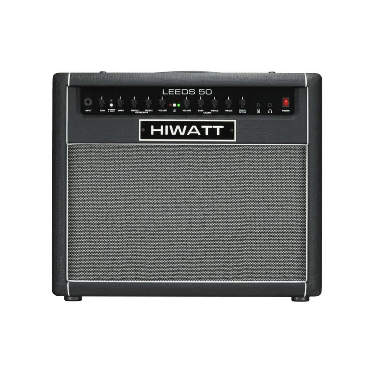 Hiwatt Leeds 50R Guitar Combo 1x12 Amplifier with Spring Reverb, 50 Watts