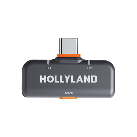 Hollyland LARK M2S USB-C 2.4 GHz Wireless Receiver for Mobile Devices Space Gray