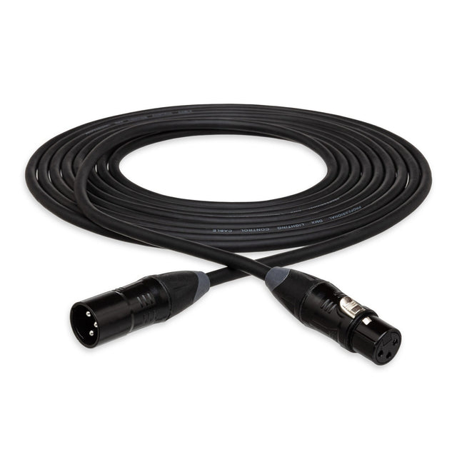 Hosa DMX-400 Series XLR3M to XLR3F DMX Cable - 5-Feet