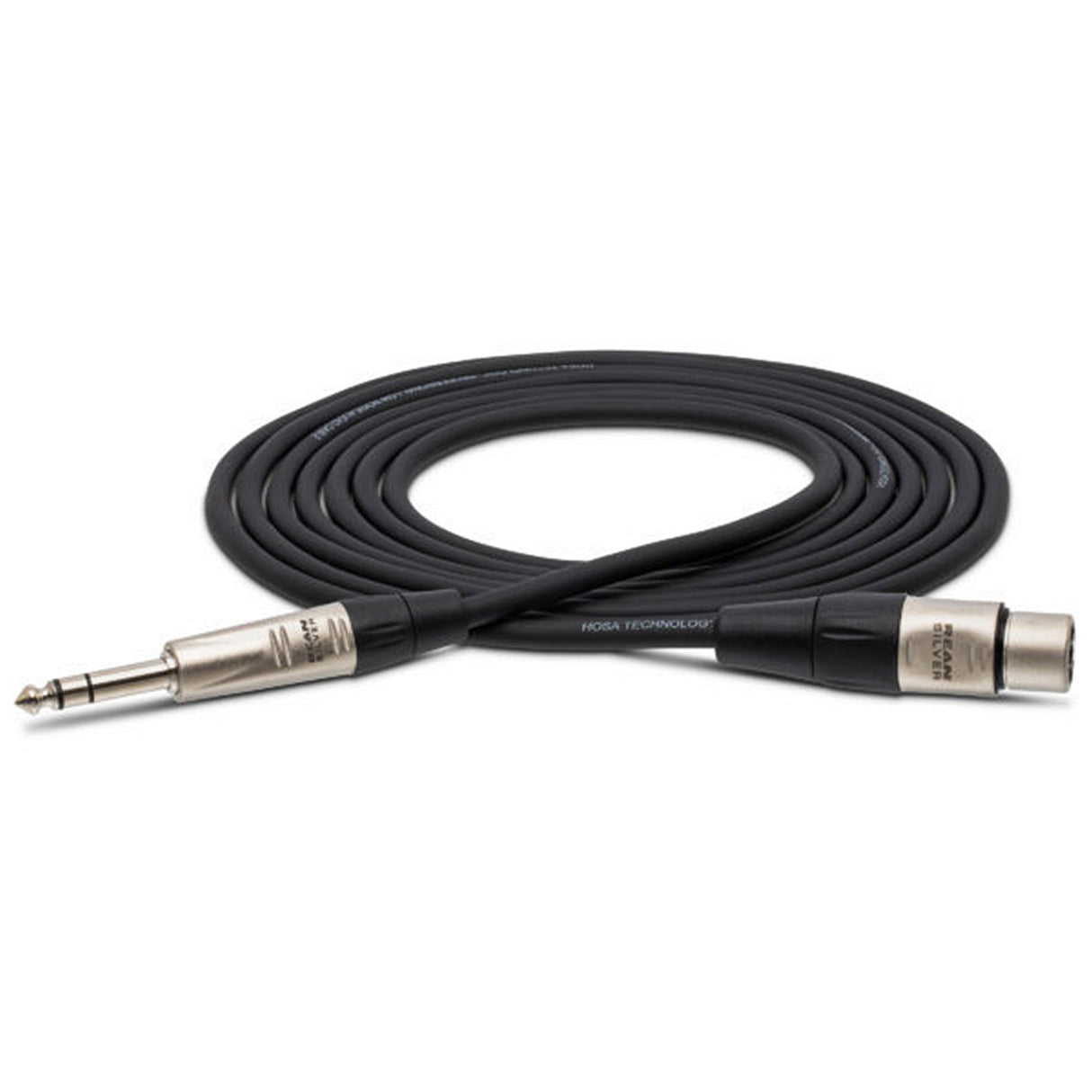 Hosa HXS-005 REAN XLR3F to 1/4-Inch TRS Pro Balanced Interconnect Cable 5-Feet