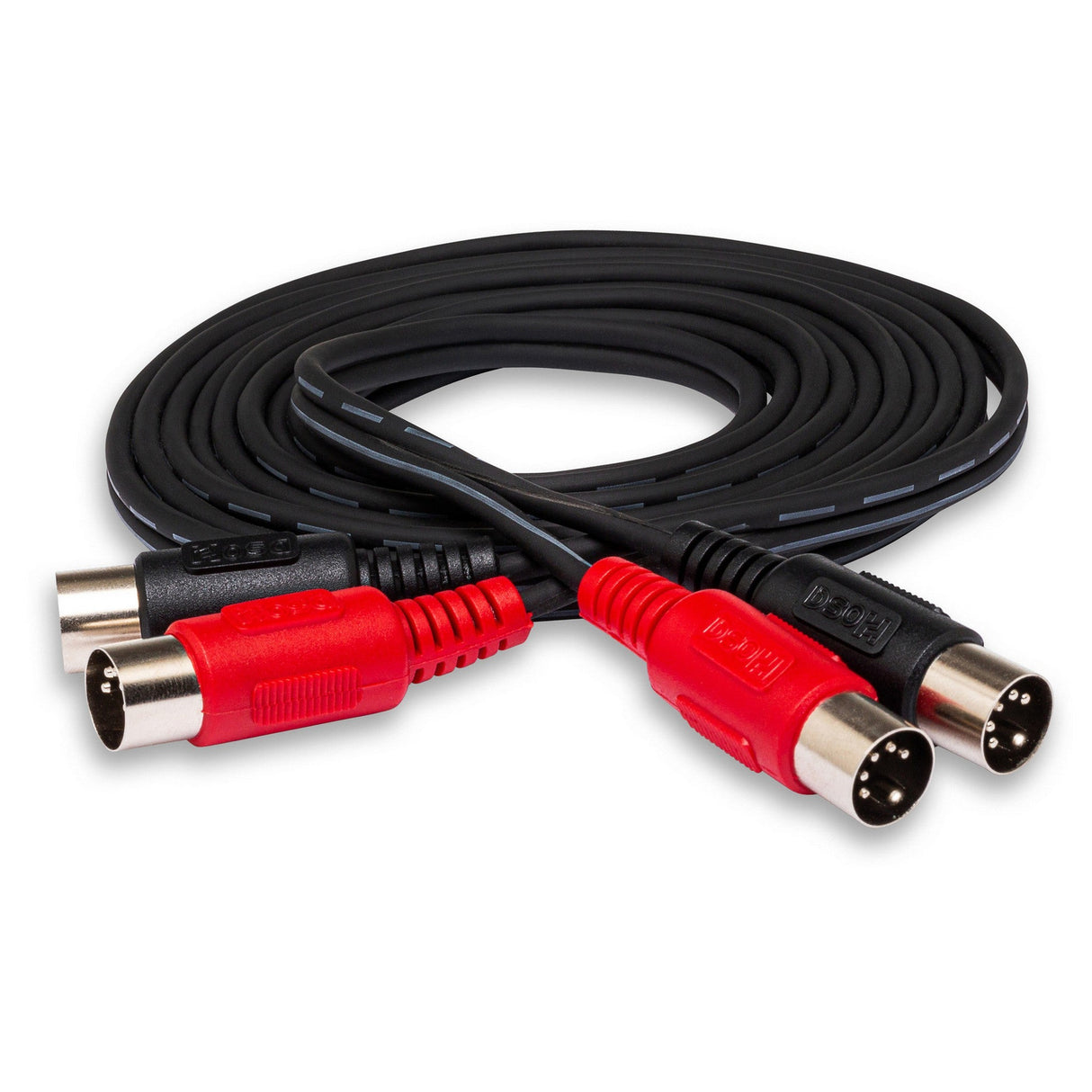 Hosa Dual MIDI Cable with 5-pin DIN to Same - 4 meters