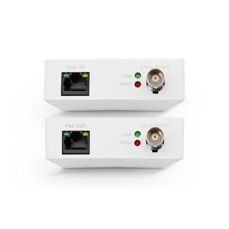 IC Realtime IVB-EOC-202 Ethernet-over-COAX Passive Converters for Non-ePoE Cameras Pair