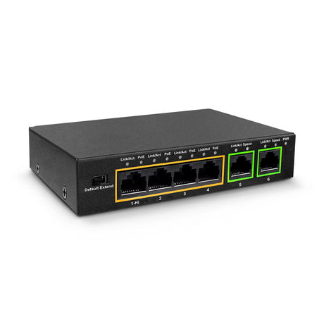 IC Realtime M2M-POE-4 4-Port Unmanaged PoE + Switch