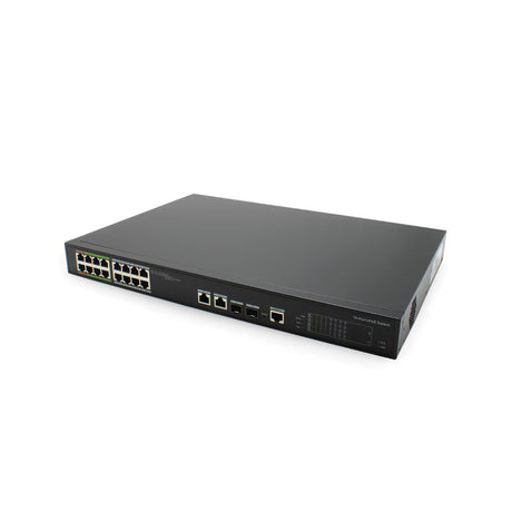 IC Realtime PWR-EPOE-16-V2 16 Port Full Gigabit ePoE Switch 240W Max