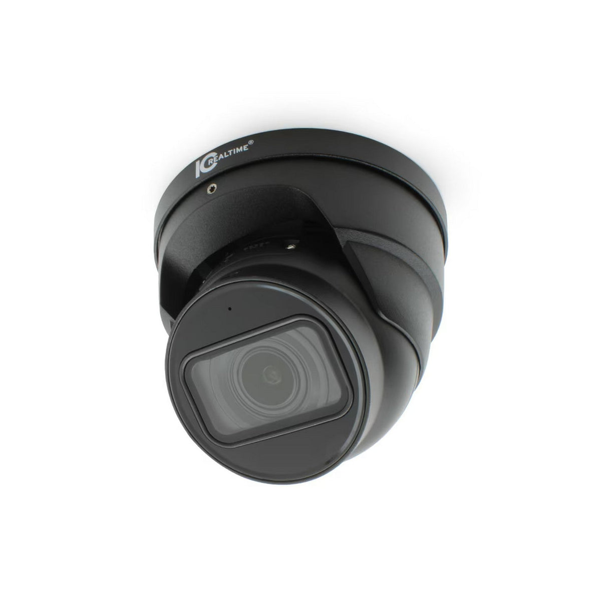 IC Realtime IPFX-E40V-IRB3 4MP IP Indoor/Outdoor Small Size Vandal Eyeball Dome w/Varifocal Lens - Black