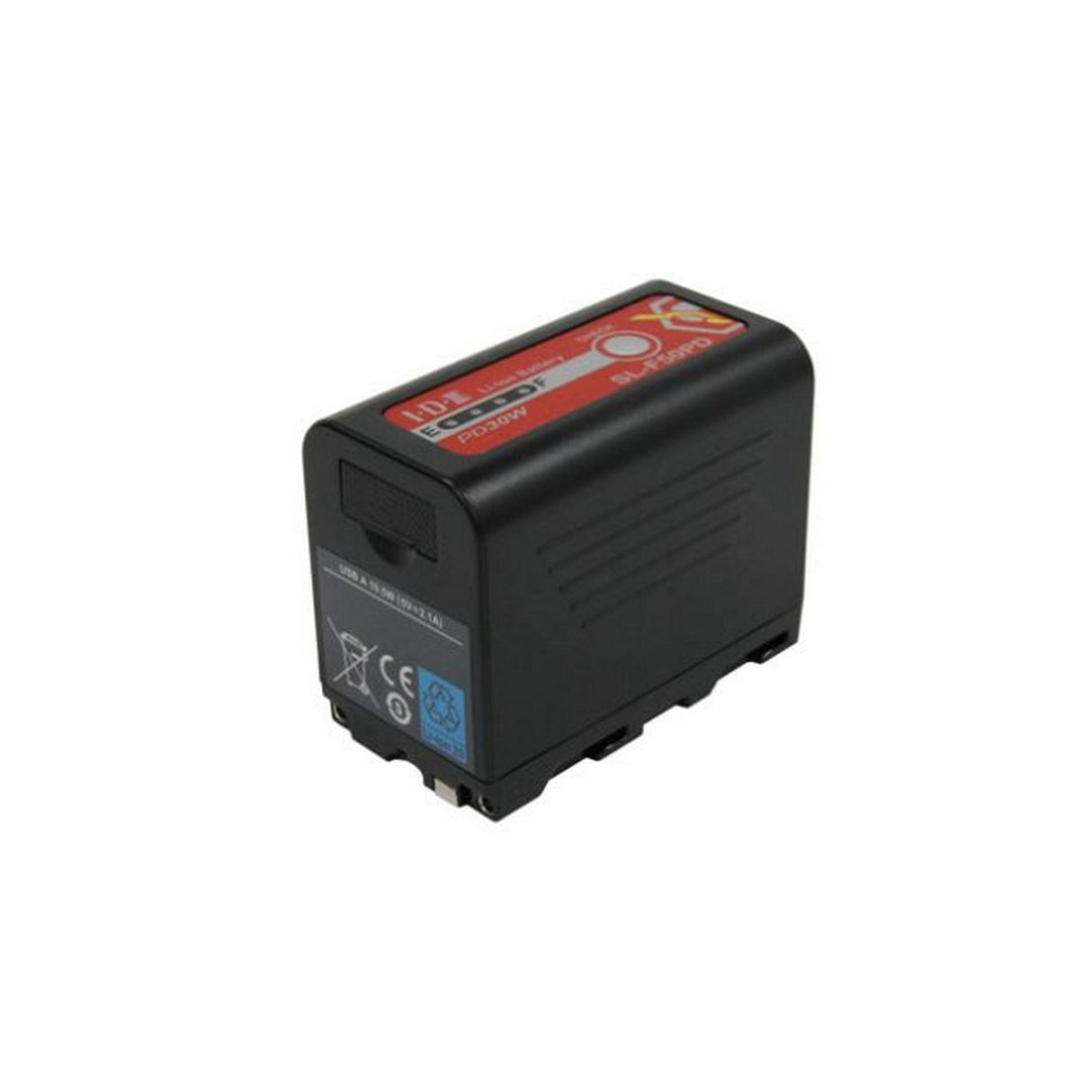 IDX SL-F50PD 6600mAh Sony L-Series Camera Battery with X-Tap and USB‑C PD