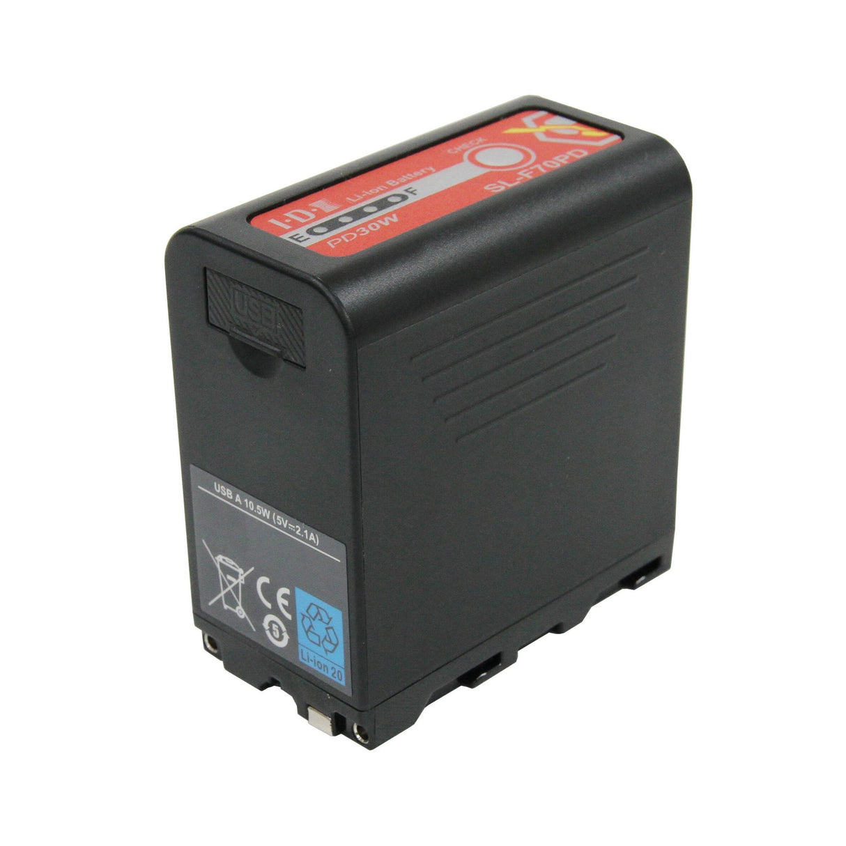 IDX SL-F70PD 14.4V L-Series Camera Battery with USB‑C PD and X-Tap Outputs