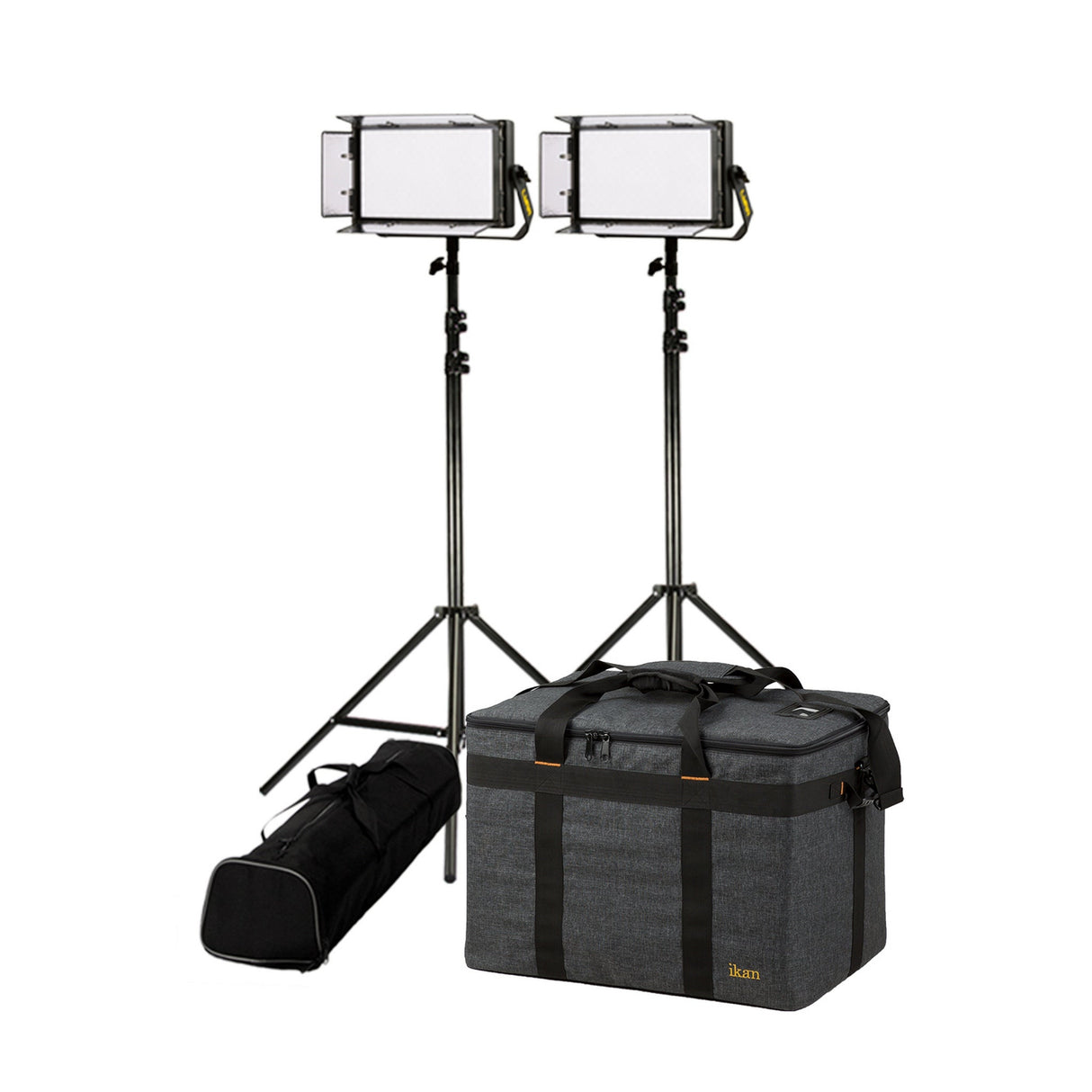Ikan LBX5-2PT-KIT Lyra Bi-Color 2-Point Soft Panel LED Light Kit with DMX Control