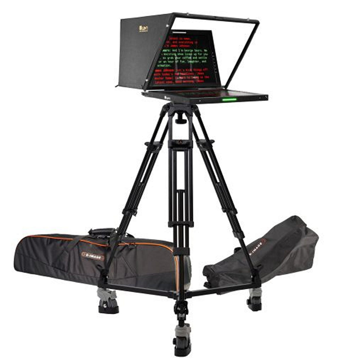 Ikan PT419W-PTZ-TRIPOD 19-inch PTZ Teleprompter Widescreen Script Monitor & Travel Kit