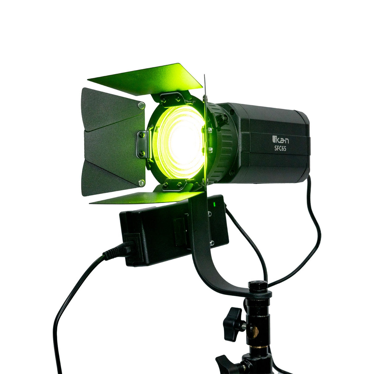 Ikan SFC65 Stryder RGBW Color 2800K-6500K 65W LED Fresnel Light with DMX