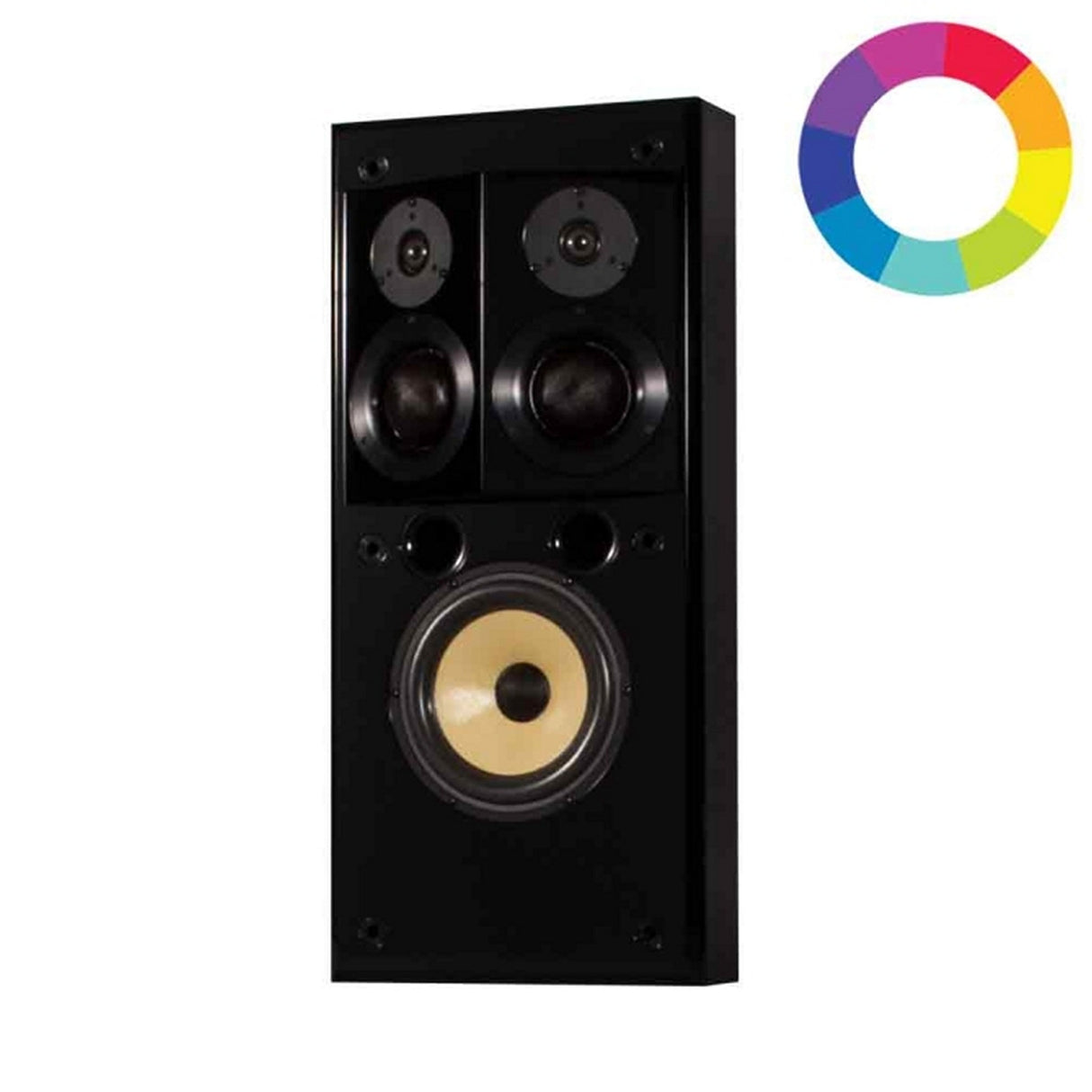 Induction Dynamics S1.8T Tall Bookshelf Speaker Dual 6.5-inch Woofers - Custom