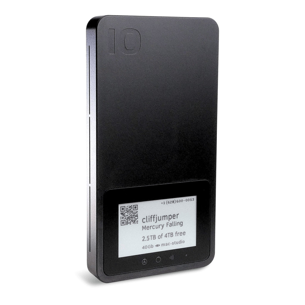 Iodyne Pro Mini Portable SSD Dark Space Grey - 4 TB