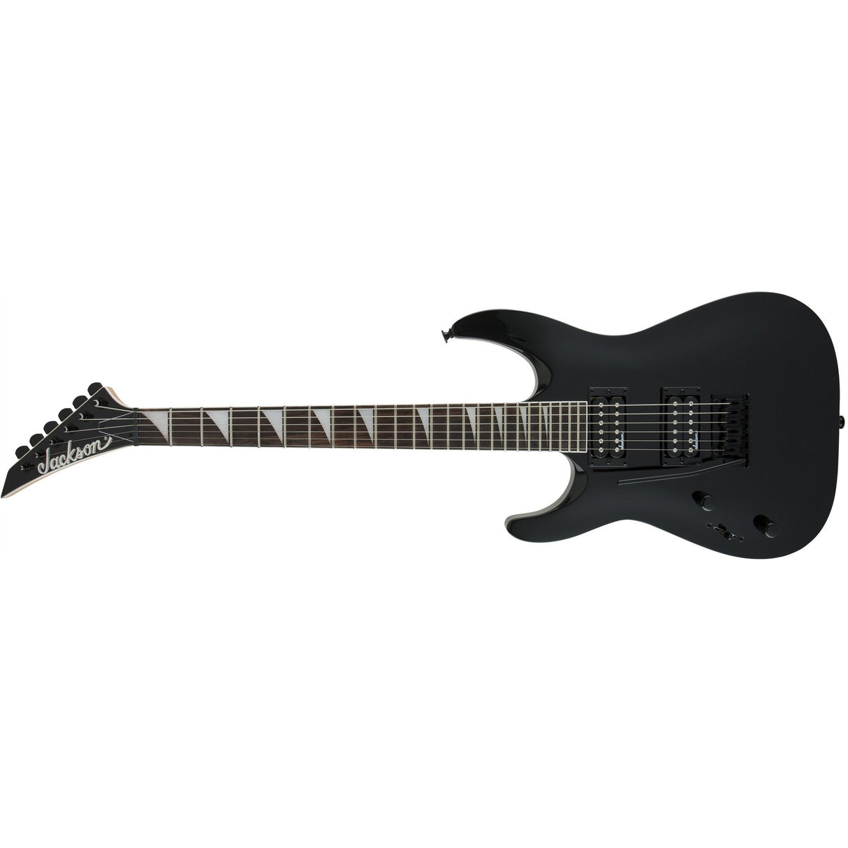 Jackson Guitars JS Series Dinky Arch Top JS22 DKA Solidbody Electric Guitar - Left Handed Gloss Black