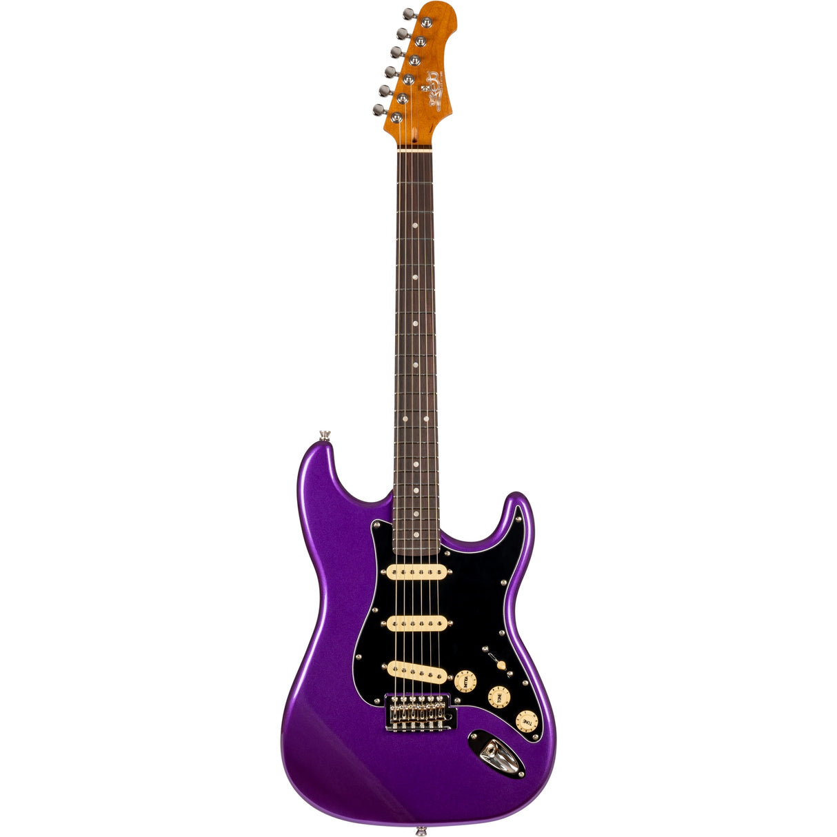 Jet Guitars JS-300 PLM R Electric Guitar,  Plum Finish