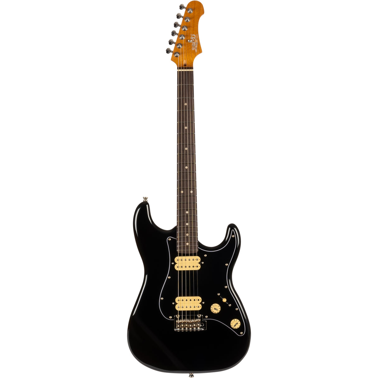 Jet Guitars JS-400 BKR H Electric Guitar, Black Finish